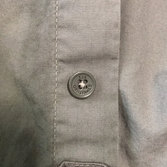 Mens 725 Original long sleeve shirt, Size M, Colour Grey Black and Purple ombré - Picture 8 of 10